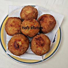 A picture of Stuffed Sweet Potatoes Ball.