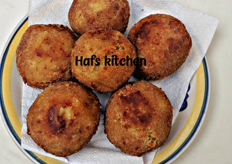 Recipe of Perfect Stuffed Sweet Potatoes Ball | This is Recipe So Easy You Must Undertake Now !!