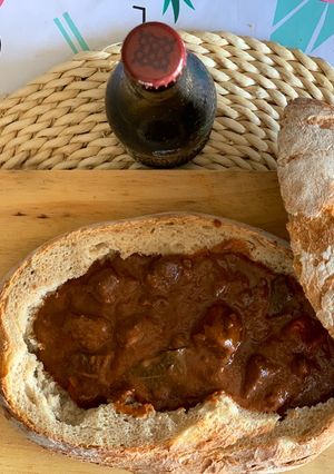 A picture of Hungarian Goulash - Beef Stew.