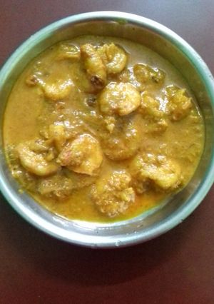 চিংড়ি মাছের মালাইকারি (chingri maacher malai curry recipe in Bengali) রেসিপির প্রধান ছবি