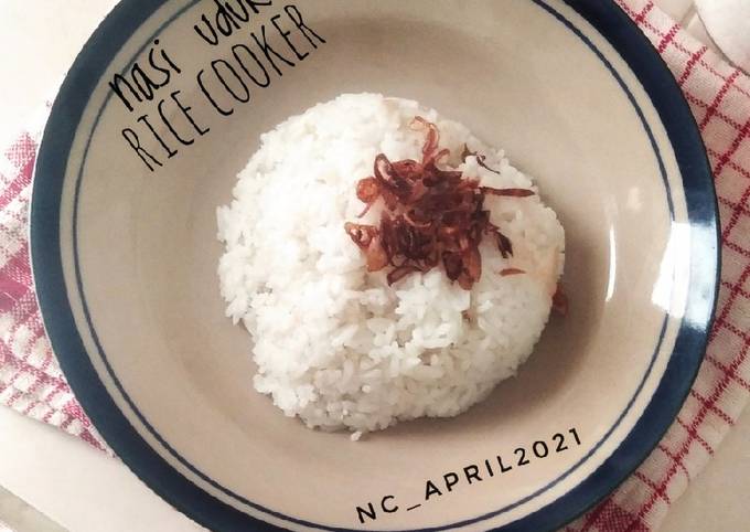 Nasi Uduk Rice Cooker 🍚
