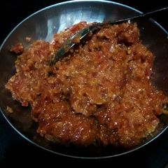 Gajar ka halwa A picture of Gajar ka halwa.