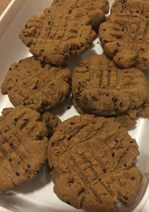 A picture of Butter cookies (vegan, gluten-free, sugar-free).