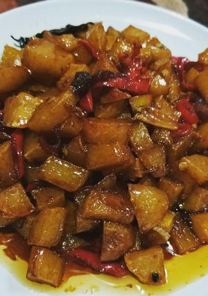 Foto resep Kentang kecap