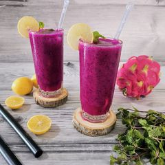 A picture of Dragon Fruit Lemonade.