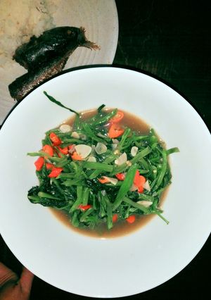 Foto resep Cah kangkung cengek