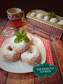 Foto resep 618. Donat Kentang Putih Telur Montok