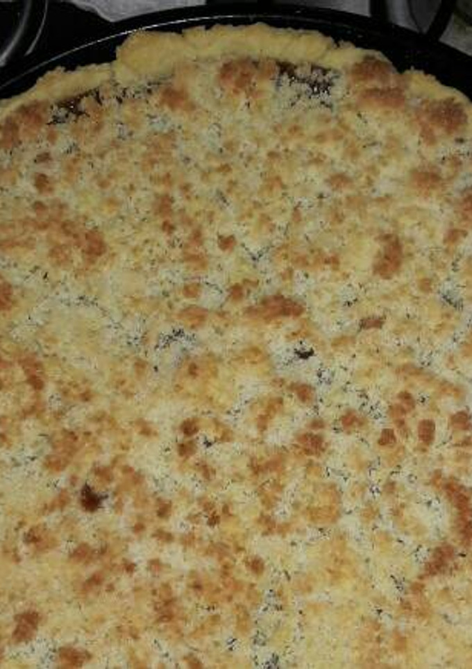 Una foto de Tarta de coco y dulce de leche