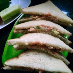 A picture of Chilled Mayo veg sandwich.