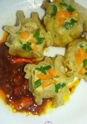 Foto resep Dimsum ayam sambal asam manis