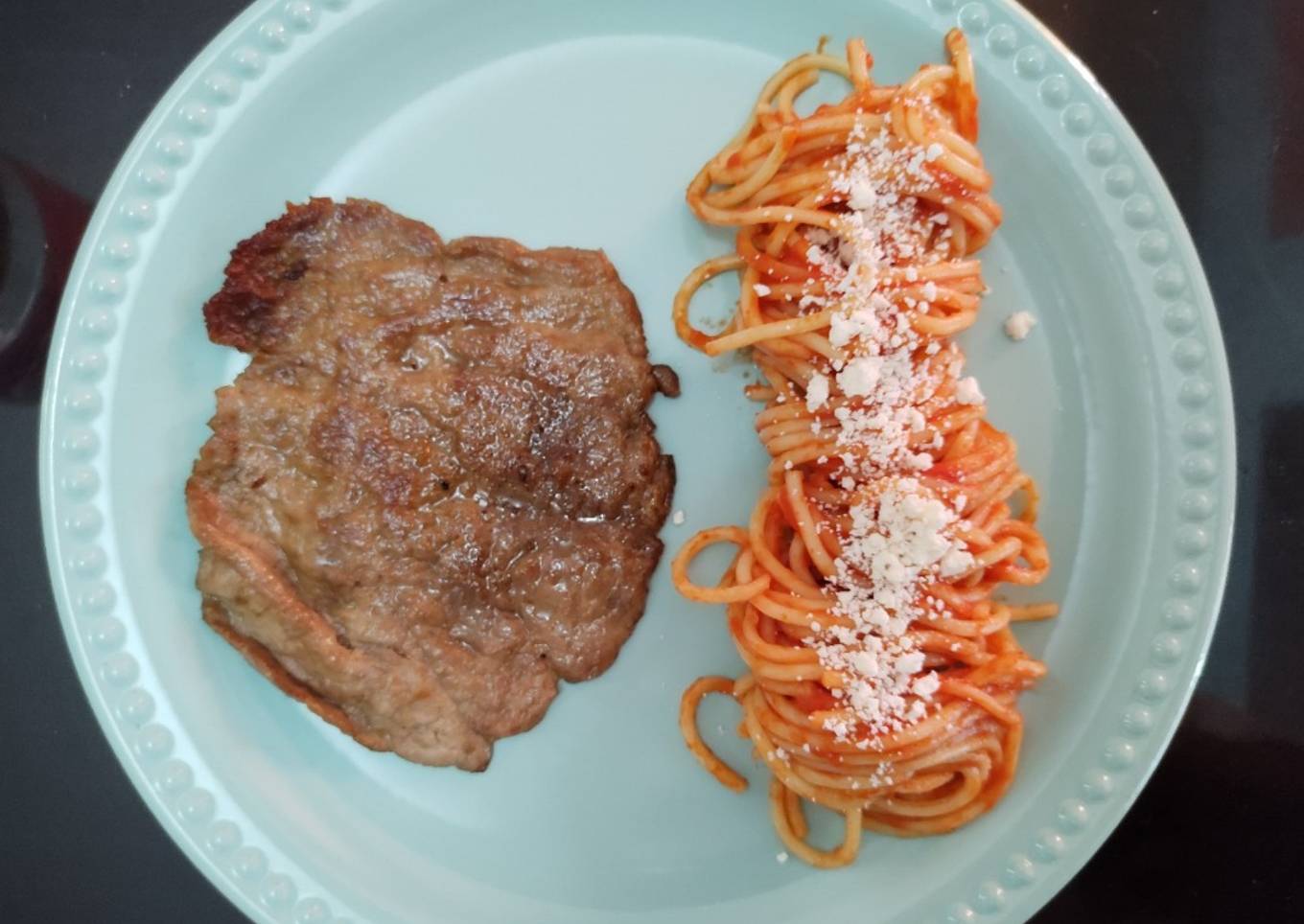 Bisteces "enfadados"