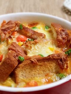焗烤咖哩吐司 的食譜成品照片