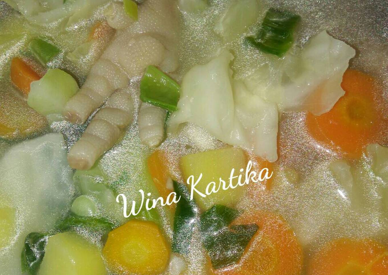 Sayur Sop Ceker