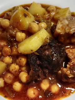 Una foto de Cocido de garbanzos