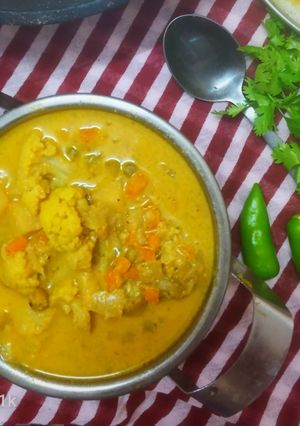 A picture of South Indian Vegetable Kurma.