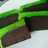 Brownies kukus coklat pandan no ribet