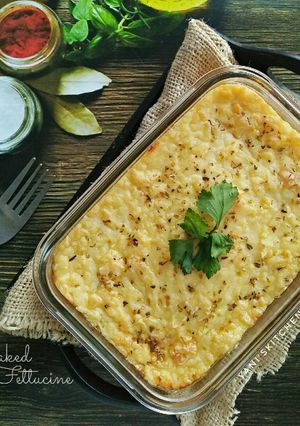 Foto resep Baked Fettuccine