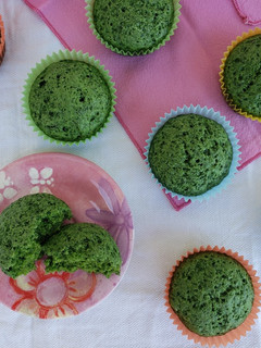 Foto di Muffins dolci agli spinaci