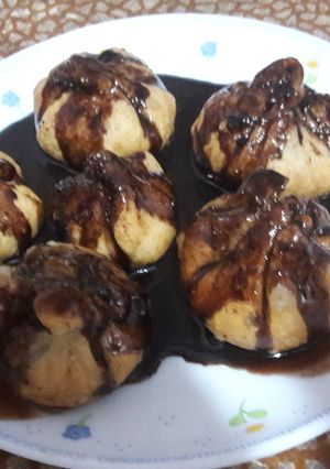 A picture of Chocolate modak.