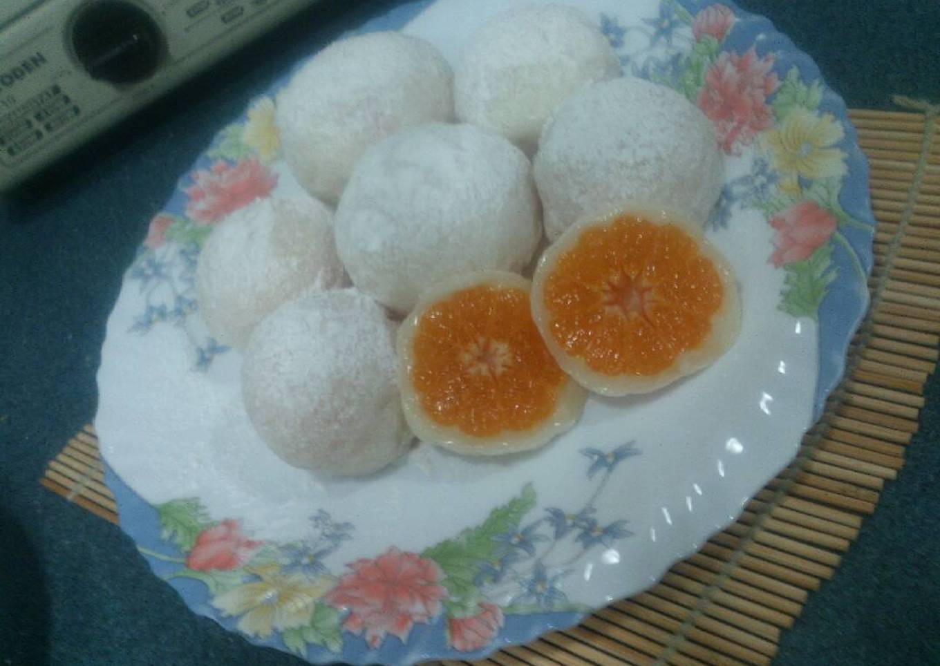 Resep Mochi isi jeruk