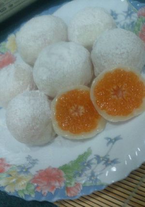 Foto resep Mochi isi jeruk