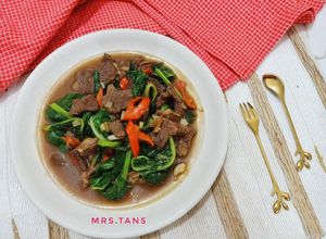 Foto resep Cah Kailan Daging Sapi