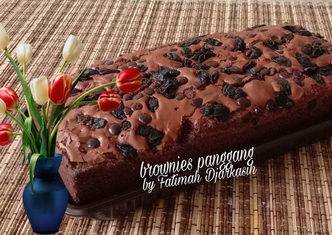 Resep Brownies Panggang Oleh Fatimah Djarkasih - Cookpad