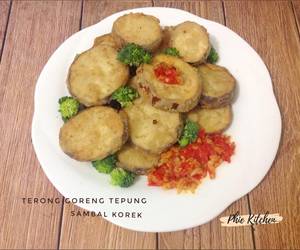 Resep Terbaik Terong goreng tepung sambal korek Enak Sederhana Resep Terbaik Terong goreng tepung sambal korek Enak Sederhana