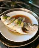 簡易清蒸鱸魚 (免蒸籠)