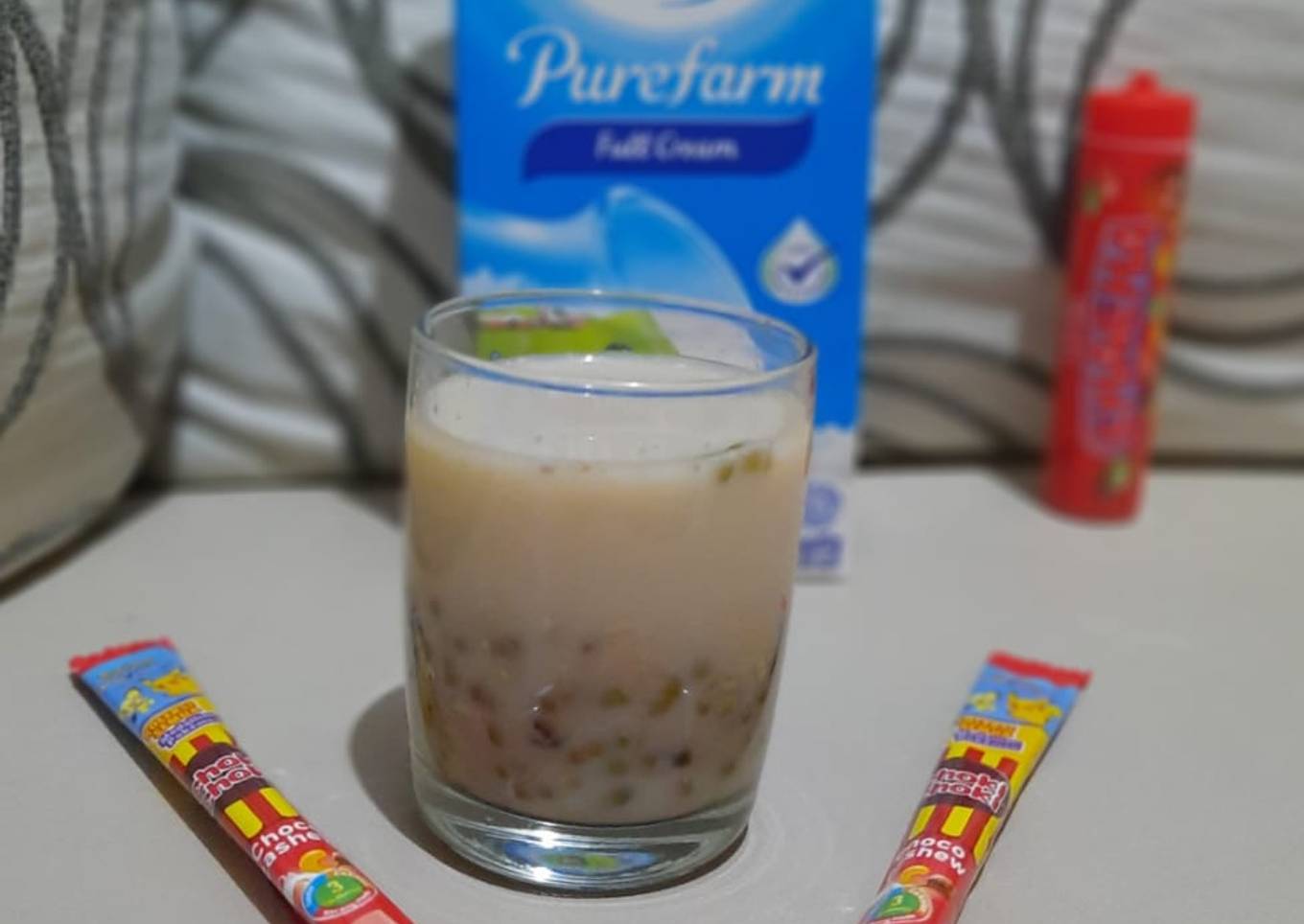 Bubur Kacang Ijo Kuah Susu