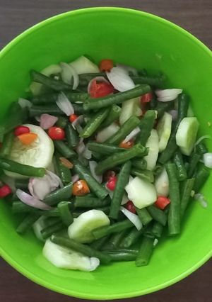 Foto resep Anyang kacang timun segar (tanpa kelapa parut)