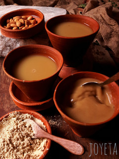 A picture of Sattu drink.