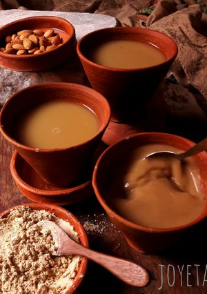 A picture of Sattu drink.