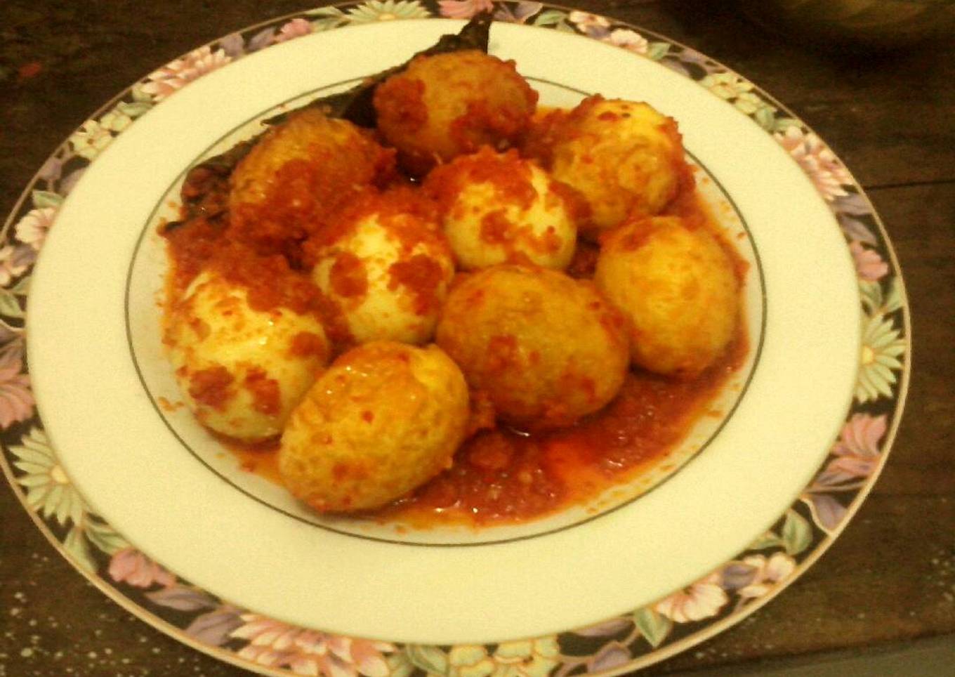 Balado Telur Ayam