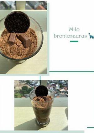 Foto resep Milo brontosaurus