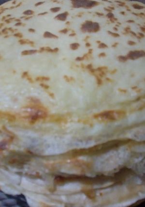 Una foto de Panqueques sencillos