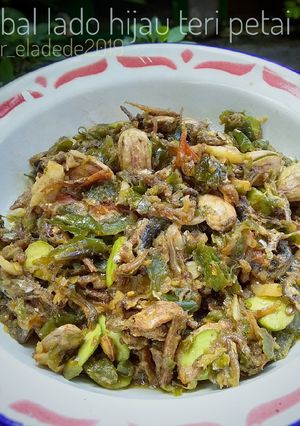 Foto resep Sambal lado hijau teri petai