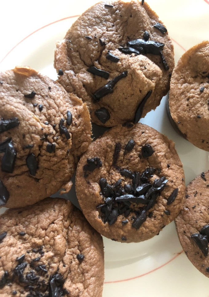 Una foto de Muffins de chocolate saludables