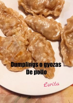 Una foto de Dumplings de Pollo