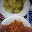 Sweet Potatoes with Turmeric Egg Sauce