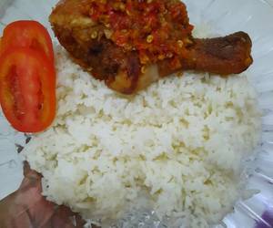Resep Populer Ayam geprek sambal korek Enak Sederhana