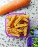 Crispy Carrot Stick (Cemilan Wortel Kriuk)