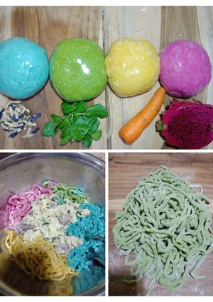 Foto resep 🌈Mie pelangi🌈