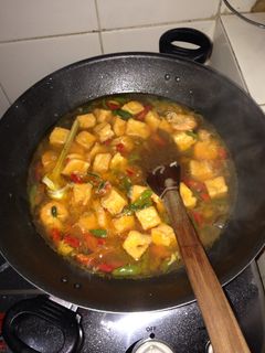 Foto resep Tauco Udang Tahu