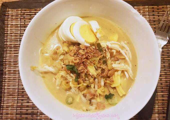 Langkah Mudah untuk Membuat Laksa Bogor (tanpa oncom), Menggugah Selera