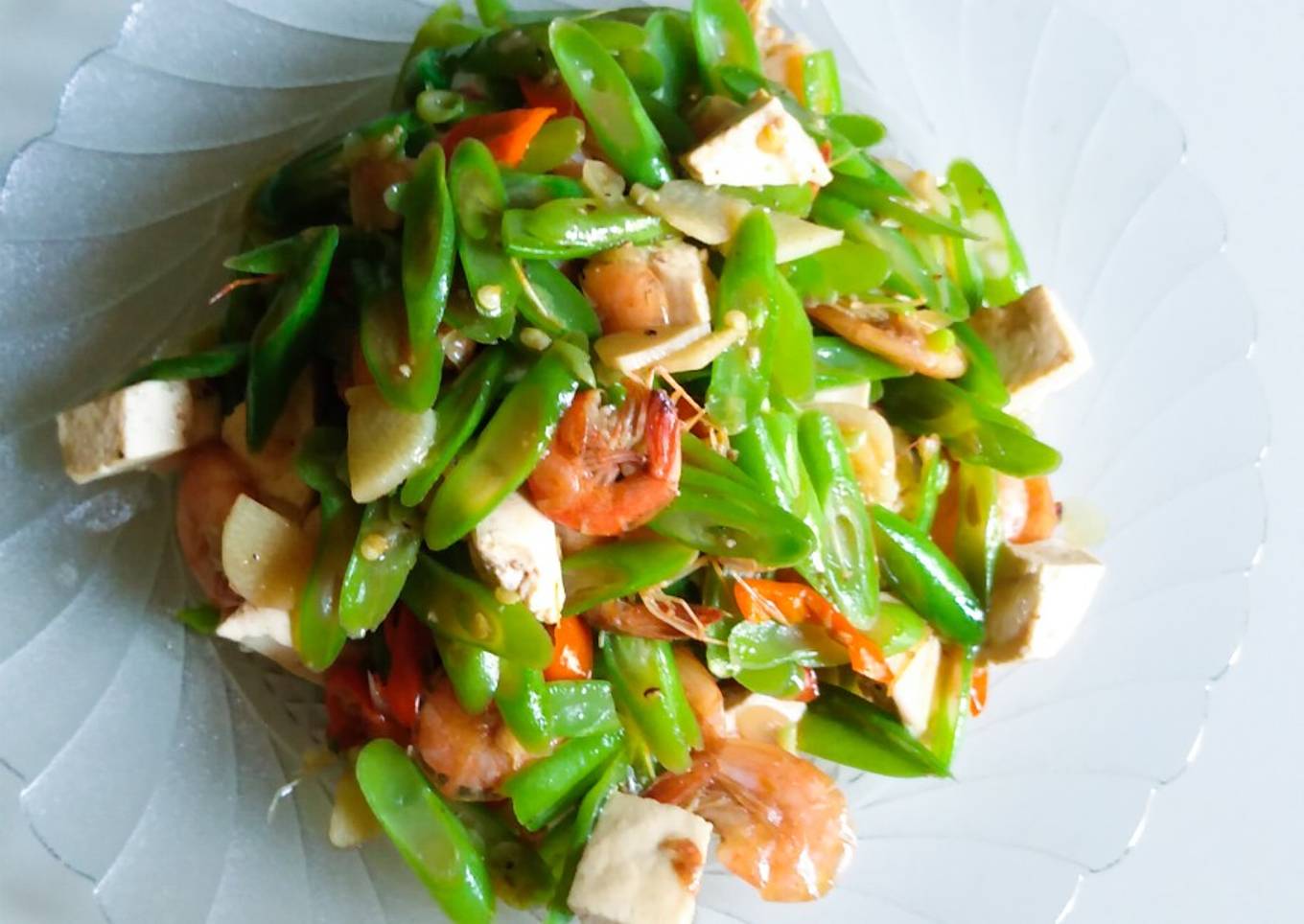 Tumis Buncis Udang