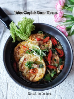 Foto resep Telor Ceplok Saus Tiram