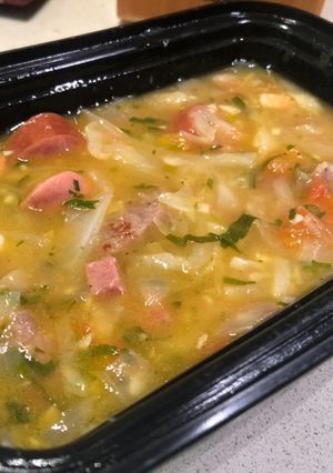 Una foto de Low Carb Sausage casoulet