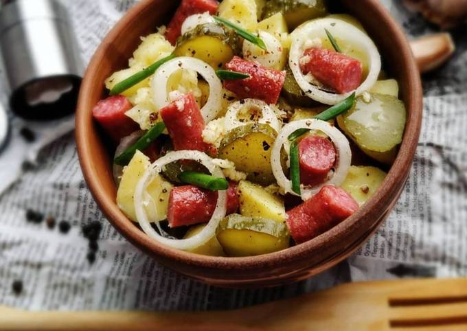 Німецький картопляний салат