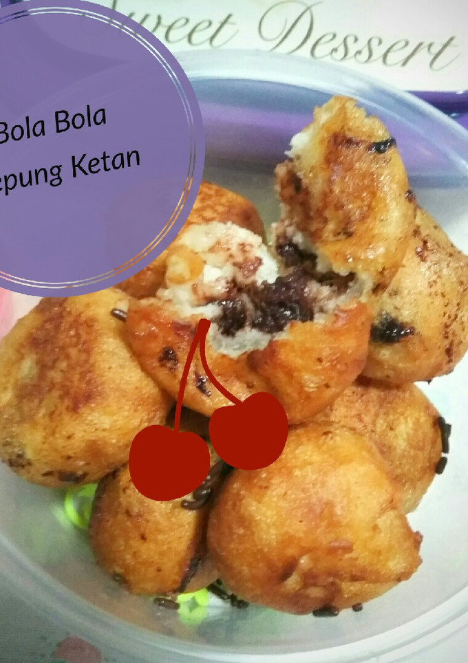 Foto resep Bola Bola Tepung Ketan